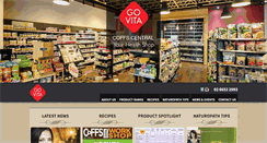 Desktop Screenshot of govitacc.com.au